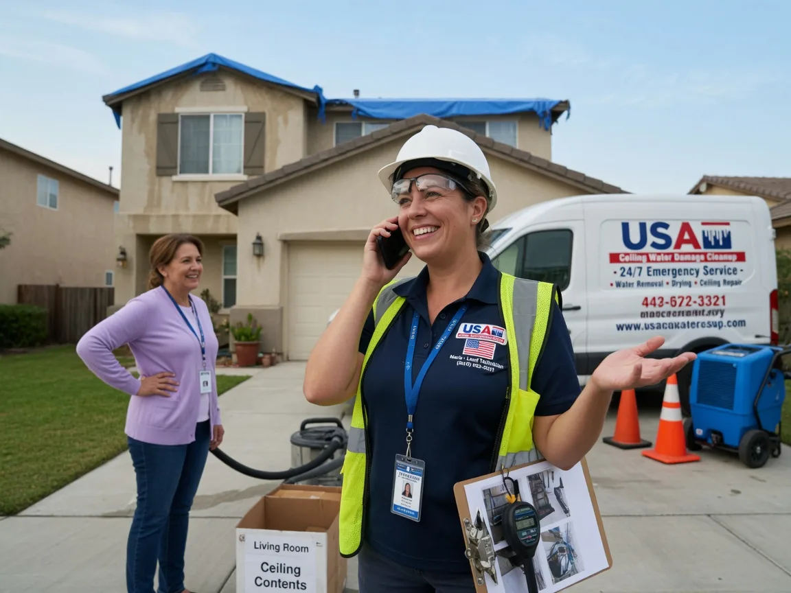 Ceiling Water Damage Restoration Eau Galle, WI FAQs